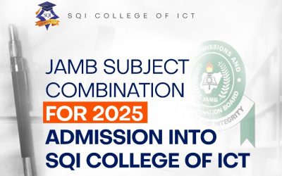 JAMB subject combination for for 2025 admission into SQI College of ICT